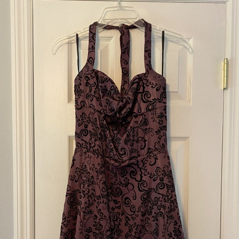 Vintage Purple Party Dress